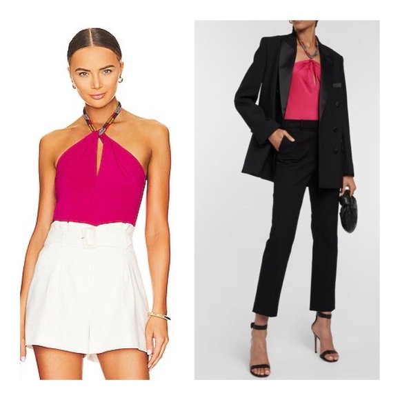 Veronica Beard Tops - Veronica Beard Vibrant Fuchsia Pink Top
